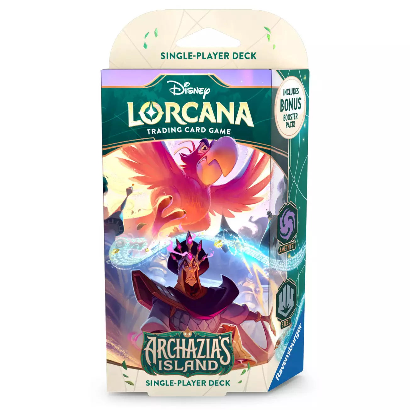 Disney Lorcana TCG - Set 7: Archazia's Island - Iago and Jafar Starter Disney Lorcana TCG - Set 7: Archazia's Island - Iago and Jafar Starter