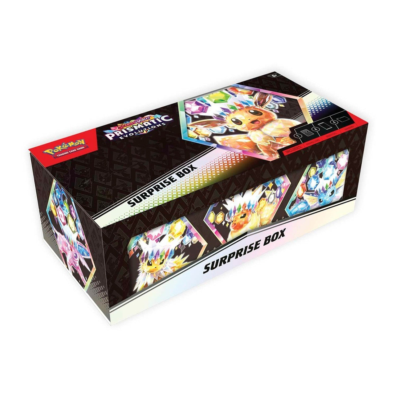 POKÉMON TCG Scarlet & Violet Prismatic Evolutions Surprise Box - PokeBox USA