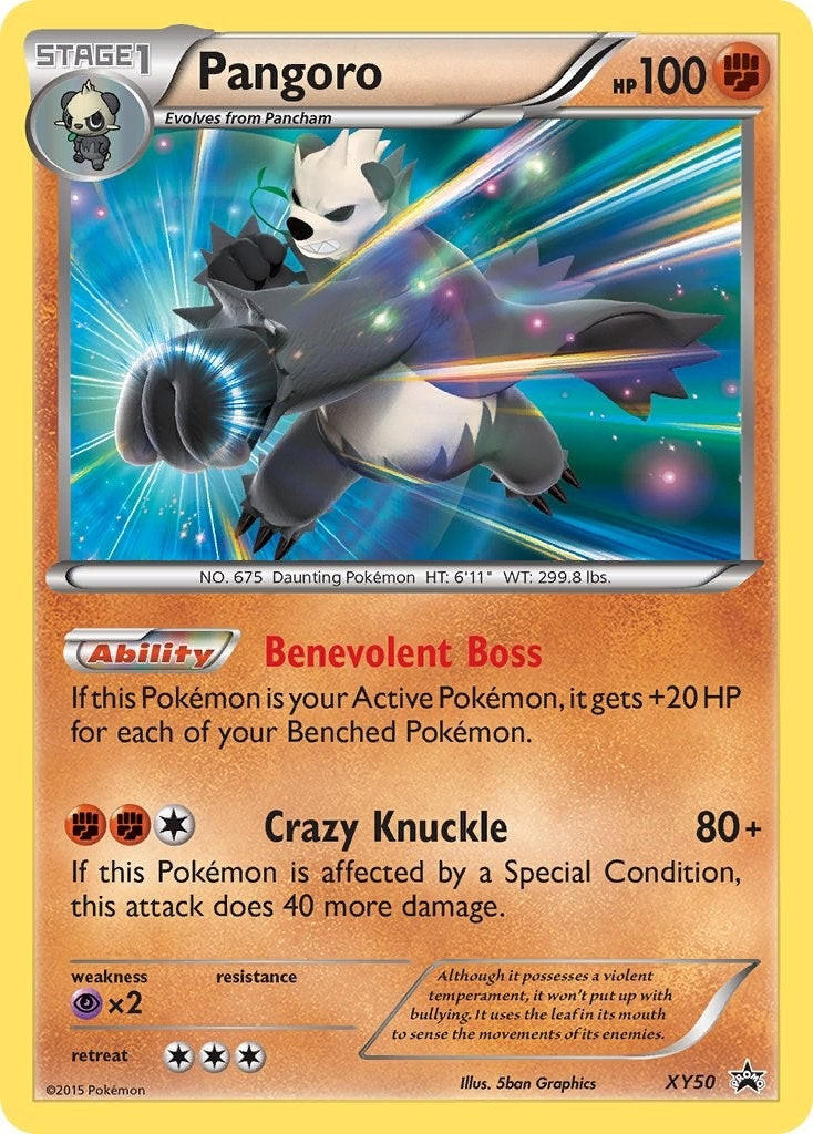 Image for Pangoro - XY50 (XY50) (XY Promos) (PR) - Pokemon