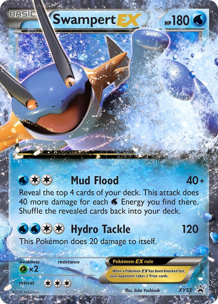Swampert EX - XY55 (XY55) (XY Promos)
