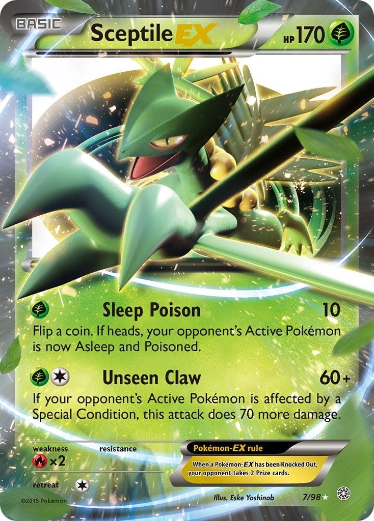 Image for Sceptile EX (7/98) (XY - Ancient Origins) (AOR) - Pokemon
