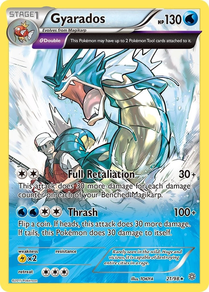 Image for Gyarados (21) (21/98) (XY - Ancient Origins) (AOR) - Pokemon