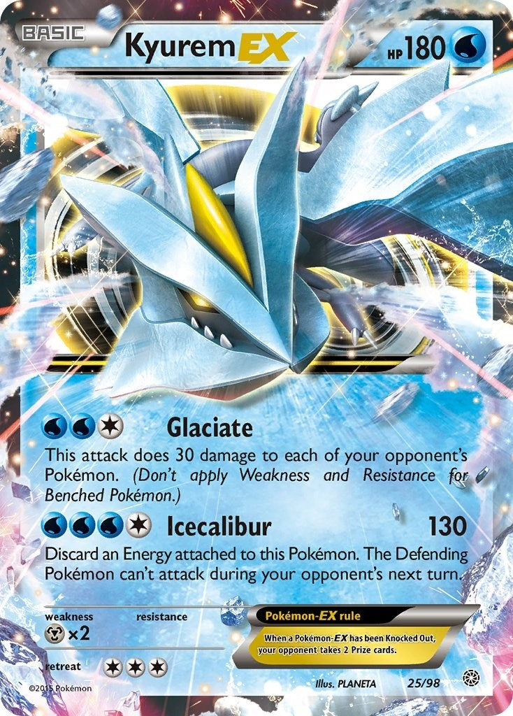 Kyurem EX (25/98) (XY - Ancient Origins)