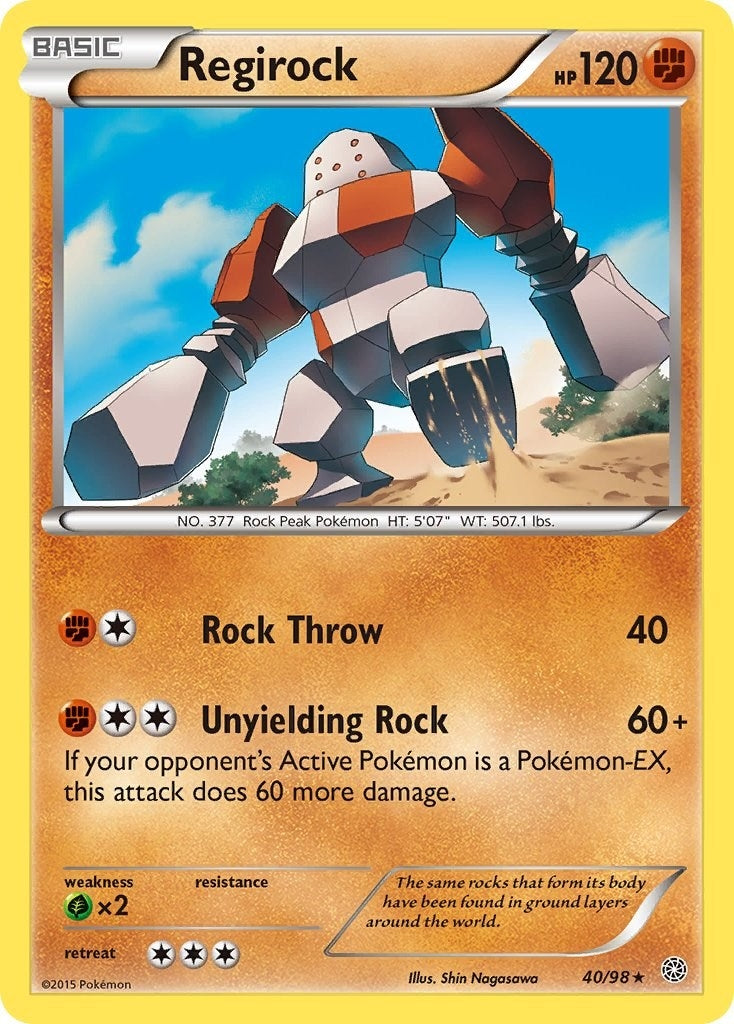 Image for Regirock (40/98) (XY - Ancient Origins) (AOR) - Pokemon