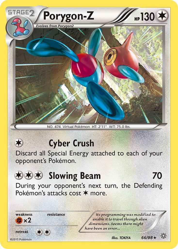 Image for Porygon-Z (66) (66/98) (XY - Ancient Origins) (AOR) - Pokemon