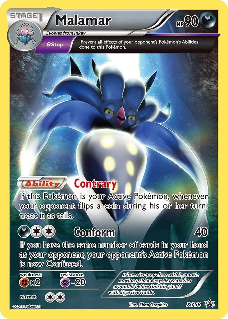 Image for Malamar - XY58 (XY58) (XY Promos) (PR) - Pokemon