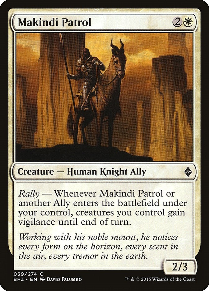 Makindi Patrol (39) (Battle for Zendikar)