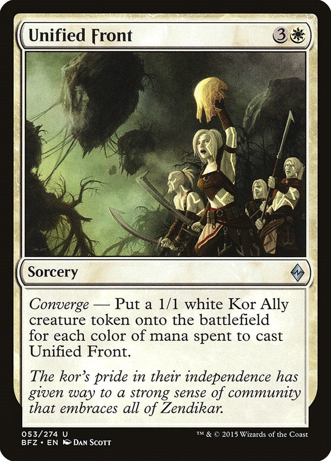 Unified Front (53) (Battle for Zendikar)