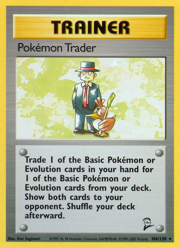 Image for Pokemon Trader (106/130) (Base Set 2) (BS2) - Pokemon