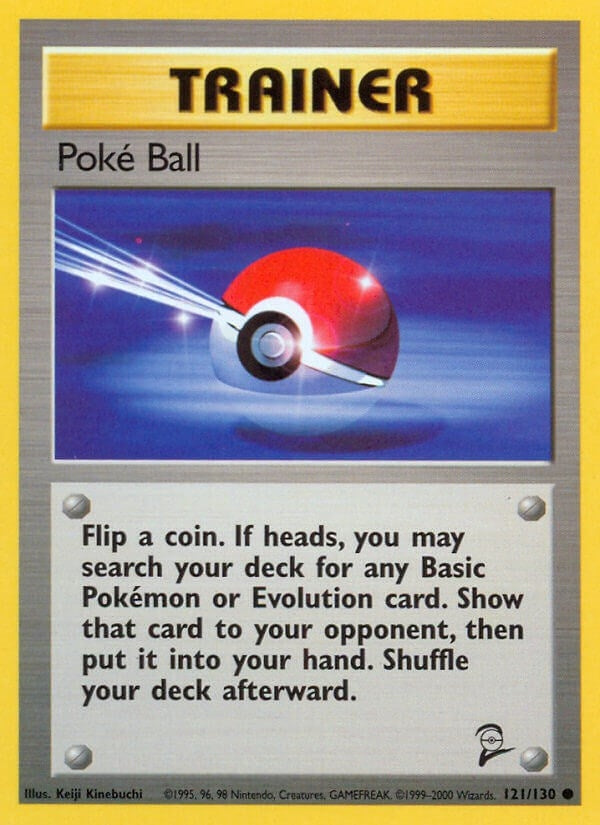Image for Poke Ball (121/130) (Base Set 2) (BS2) - Pokemon