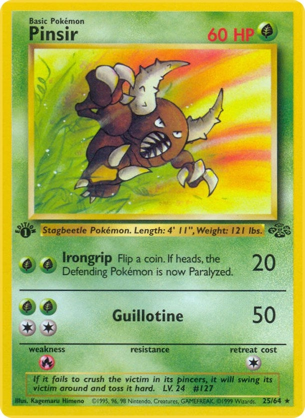 Image for Pinsir (25) (25/64) (Jungle) (JU) - Pokemon