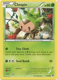 Image for Chespin (9) (9/162) (XY - BREAKthrough) (BKT) - Pokemon