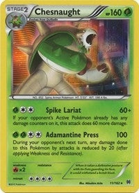 Image for Chesnaught (11/162) (XY - BREAKthrough) (BKT) - Pokemon