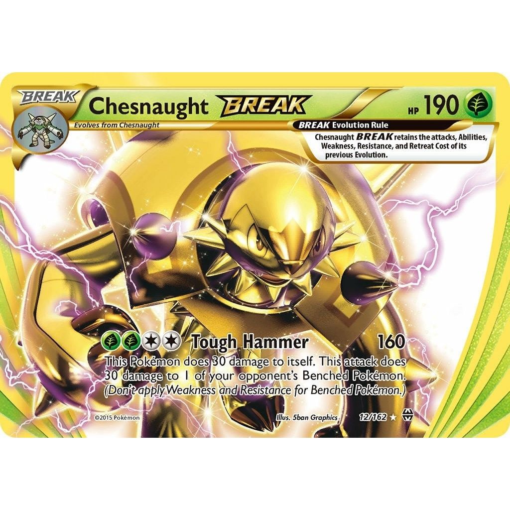 Image for Chesnaught BREAK (12/162) (XY - BREAKthrough) - Pokemon