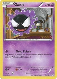 Image for Gastly (58/162) (XY - BREAKthrough) (BKT) - Pokemon