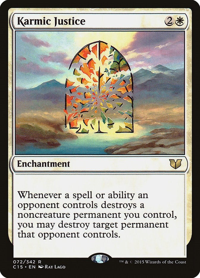 Karmic Justice (72) (Commander 2015)