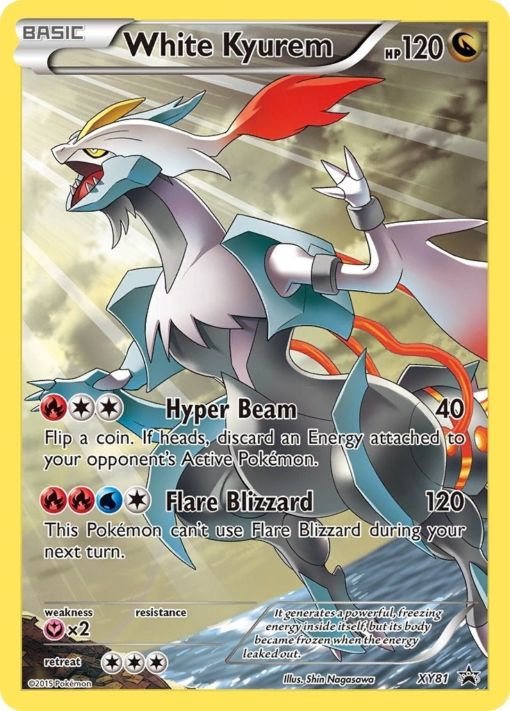 Image for White Kyurem (Full Art Promo) (XY81) (XY Promos) (PR) - Pokemon