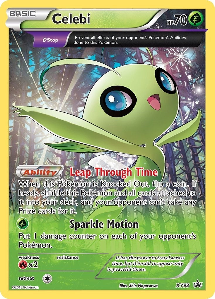 Image for Celebi - XY93 (XY93) (XY Promos) (PR) - Pokemon
