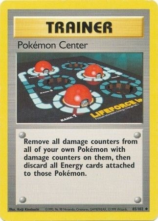 Image for Pokemon Center (085/102) (Base Set) (BS) - Pokemon
