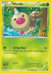 Image for Weedle (001/012) (McDonald's Promos 2014) (M14) - Pokemon
