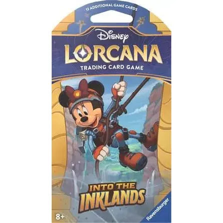 Disney Lorcana TCG - Set 3: Into The Inklands Sleeved Booster Pack - PokeBox USA