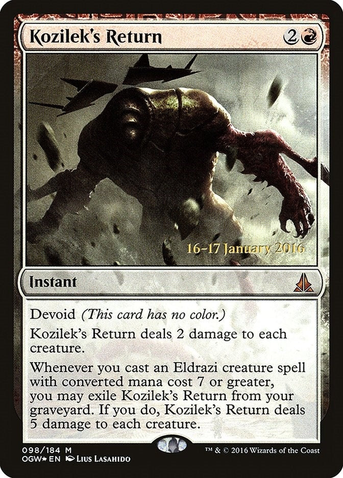 Kozilek's Return (98) (Prerelease Cards)