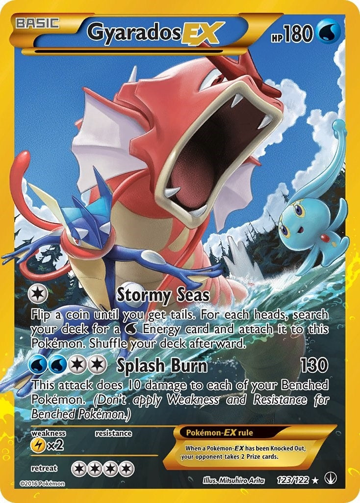 Image for Gyarados EX (Secret) (123/122) (XY - BREAKpoint) (BKP) - Pokemon