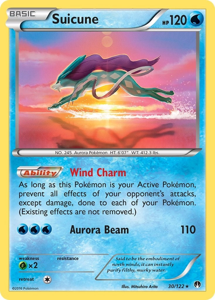 Image for Suicune (30/122) (XY - BREAKpoint) (BKP) - Pokemon