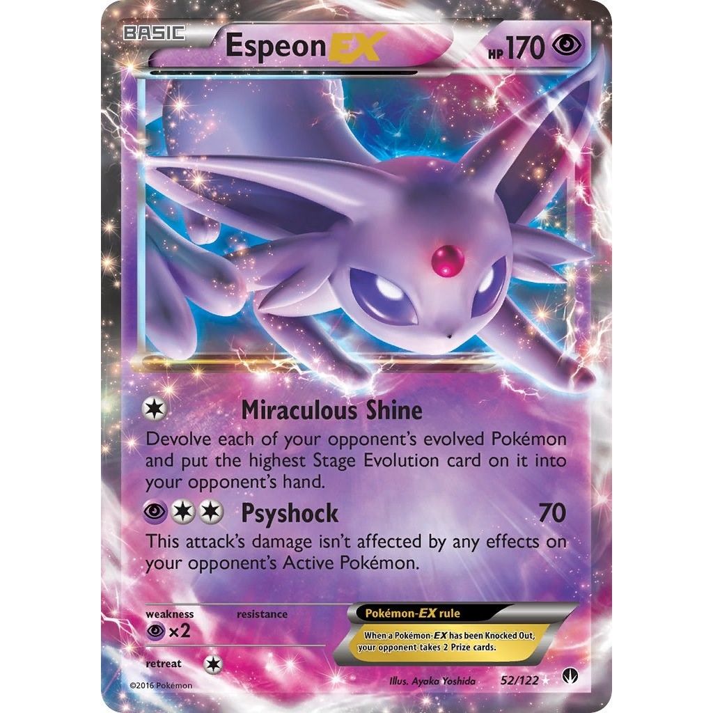 Image for Espeon EX (52/122) (XY - BREAKpoint) - Pokemon