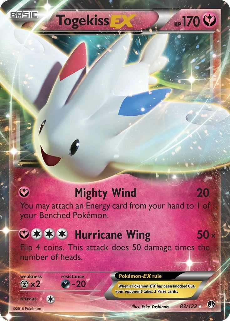 Image for Togekiss EX (83/122) (XY - BREAKpoint) (BKP) - Pokemon