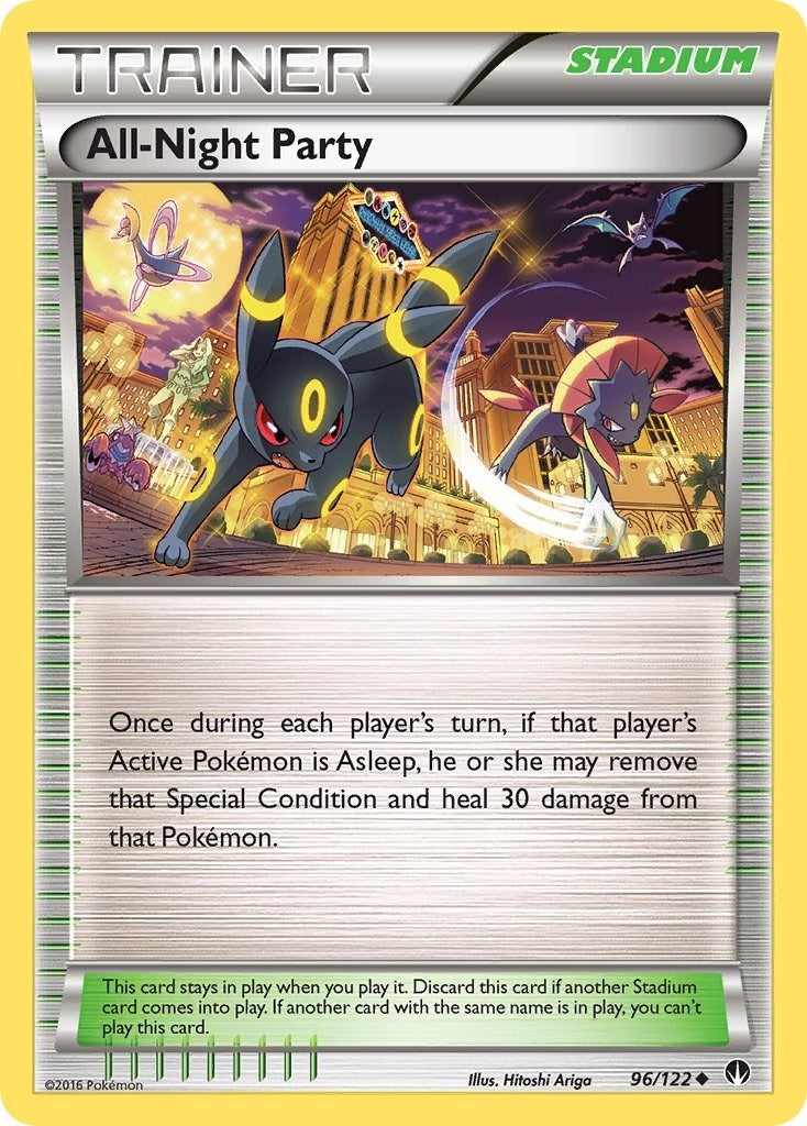 Image for All-Night Party (96/122) (XY - BREAKpoint) (BKP) - Pokemon