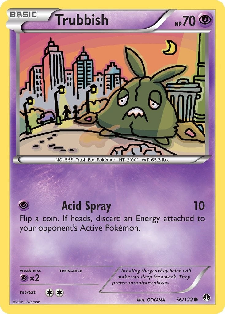 Image for Trubbish (56/122) (XY - BREAKpoint) (BKP) - Pokemon
