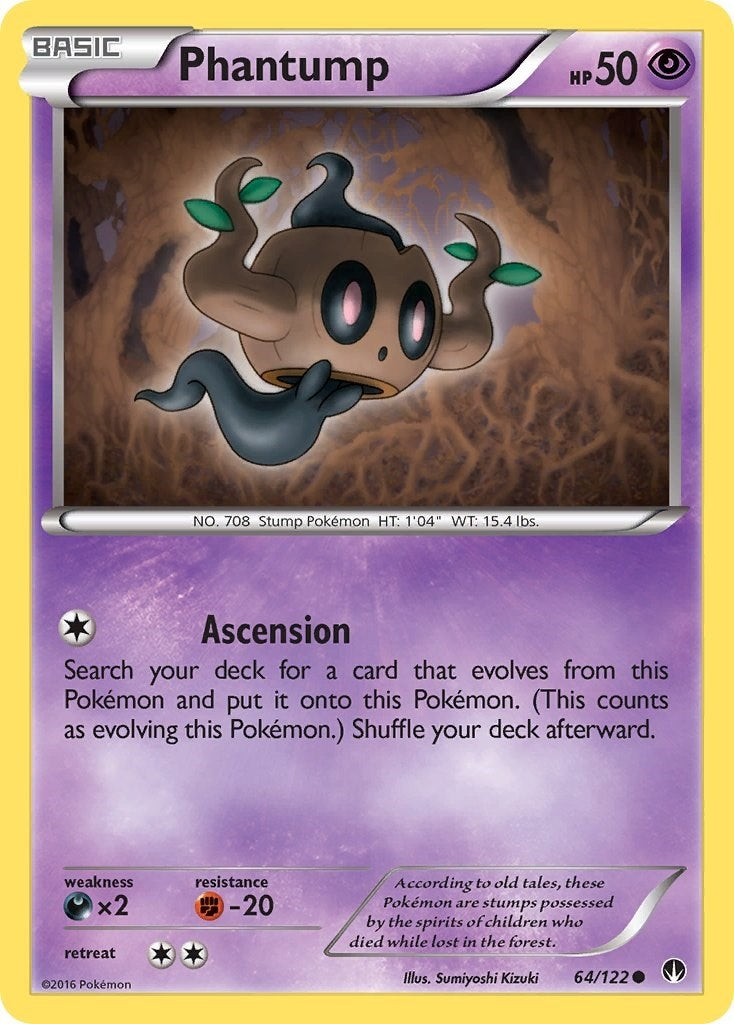 Image for Phantump (64/122) (XY - BREAKpoint) (BKP) - Pokemon
