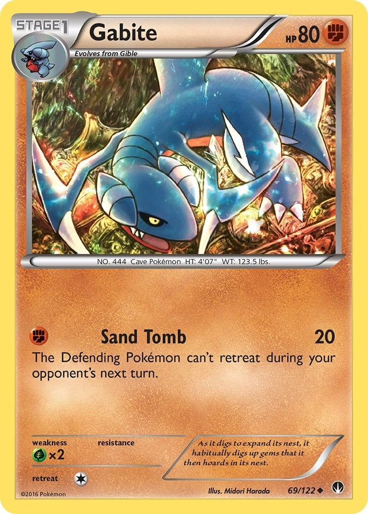 Image for Gabite (69/122) (XY - BREAKpoint) (BKP) - Pokemon