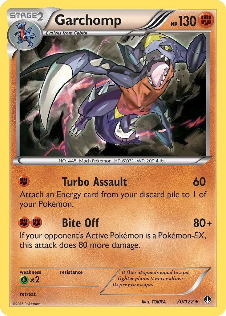 Image for Garchomp (70/122) (XY - BREAKpoint) (BKP) - Pokemon