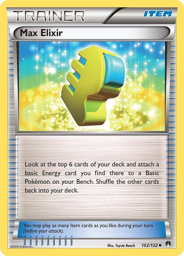 Image for Max Elixir (102/122) (XY - BREAKpoint) (BKP) - Pokemon