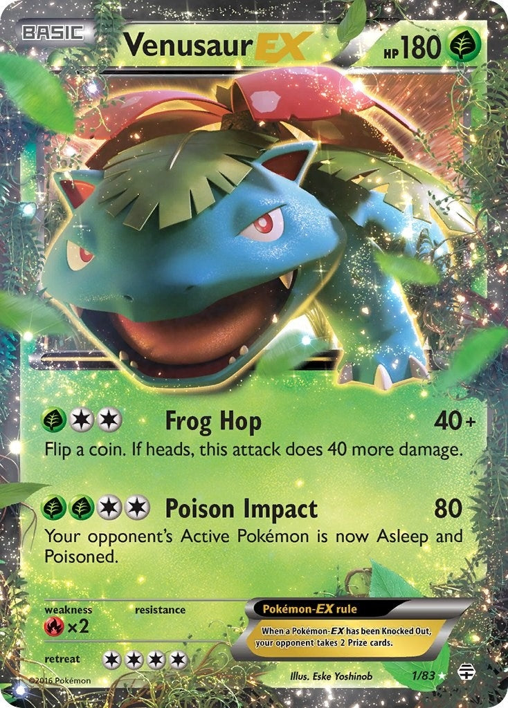 Image for Venusaur EX (1/83) (Generations) (GEN) - Pokemon