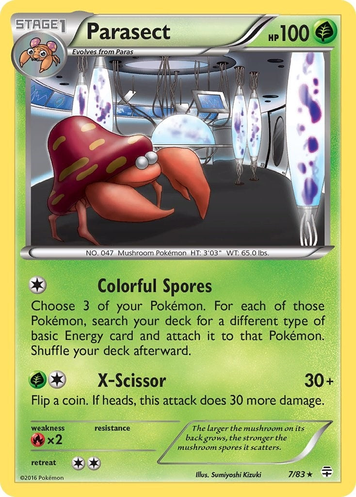 Image for Parasect (7/83) (Generations) (GEN) - Pokemon