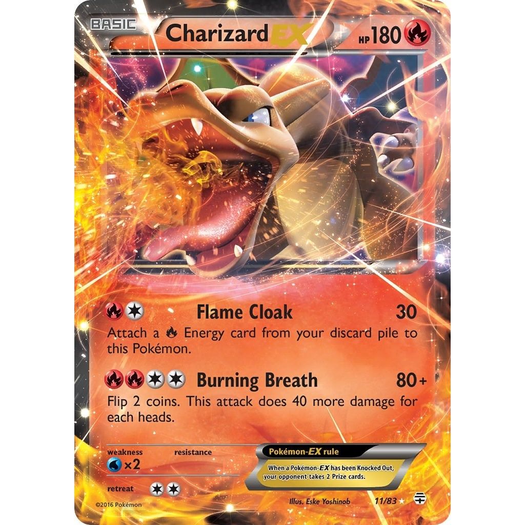 Image for Charizard EX (11/83) (Generations) - Pokemon