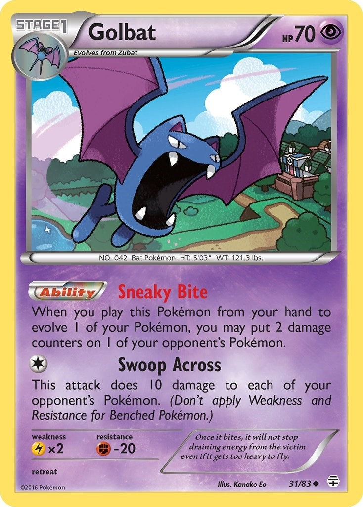 Image for Golbat (31/83) (Generations) (GEN) - Pokemon