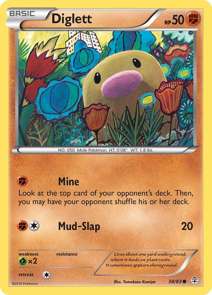 Image for Diglett (38/83) (Generations) (GEN) - Pokemon