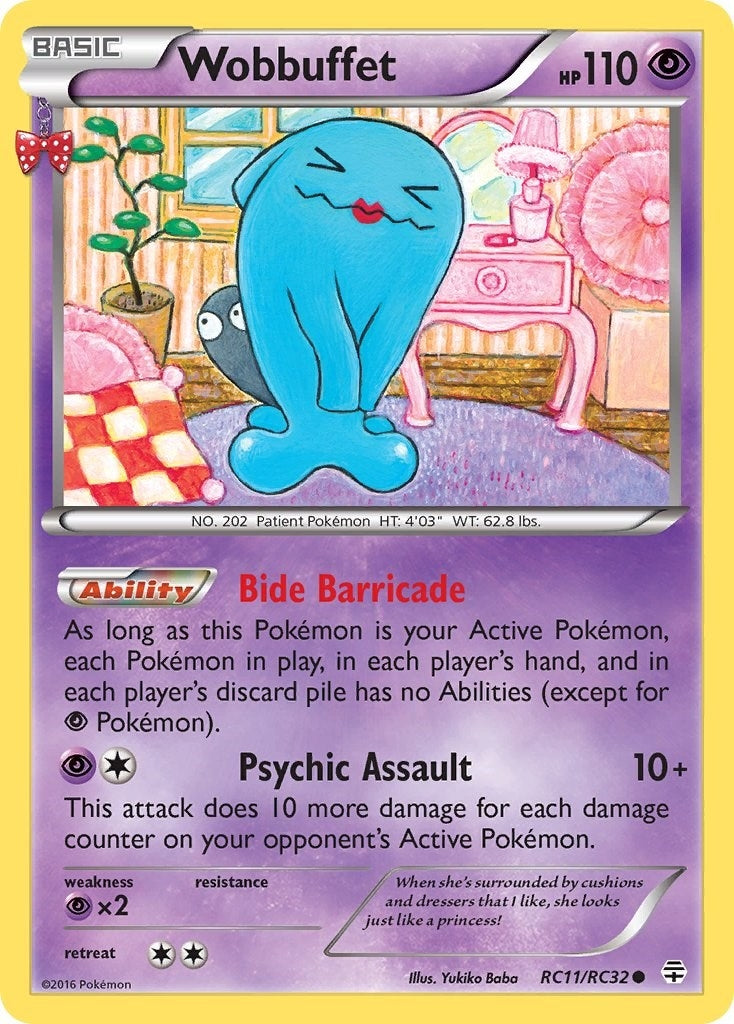 Image for Wobbuffet (RC11/RC32) (Generations: Radiant Collection) (GEN) - Pokemon