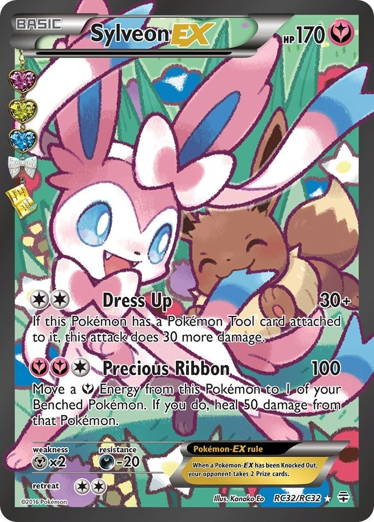 Image for Sylveon EX (Full Art) (RC32/RC32) (Generations: Radiant Collection) (GEN) - Pokemon