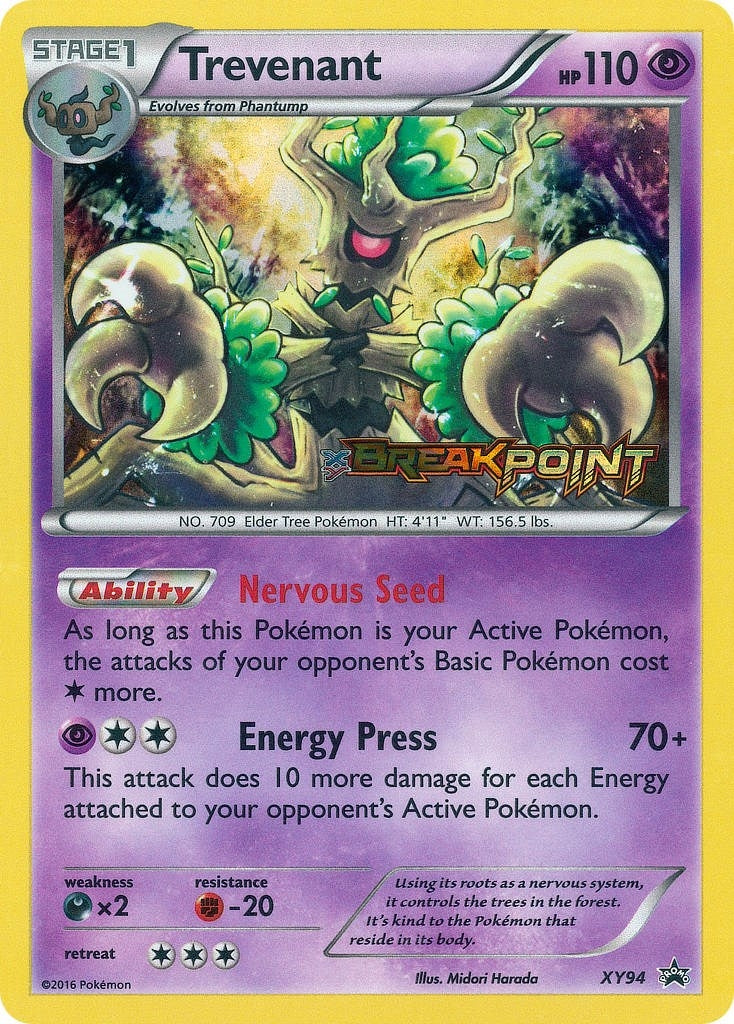 Image for Trevenant (Prerelease) (XY94) (XY Promos) (PR) - Pokemon