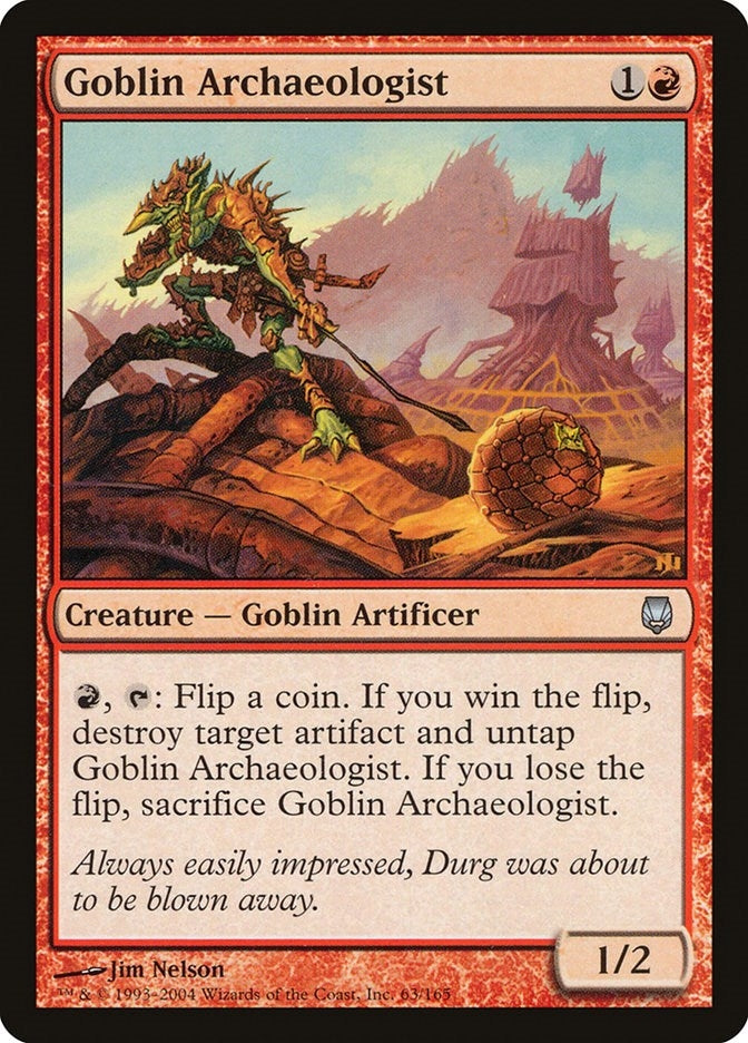 Goblin Archaeologist (63) (Darksteel)