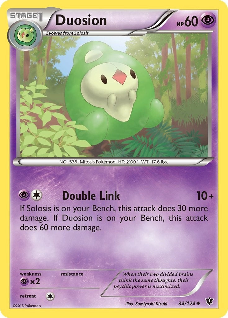Image for Duosion (34/124) (XY - Fates Collide) (FCO) - Pokemon