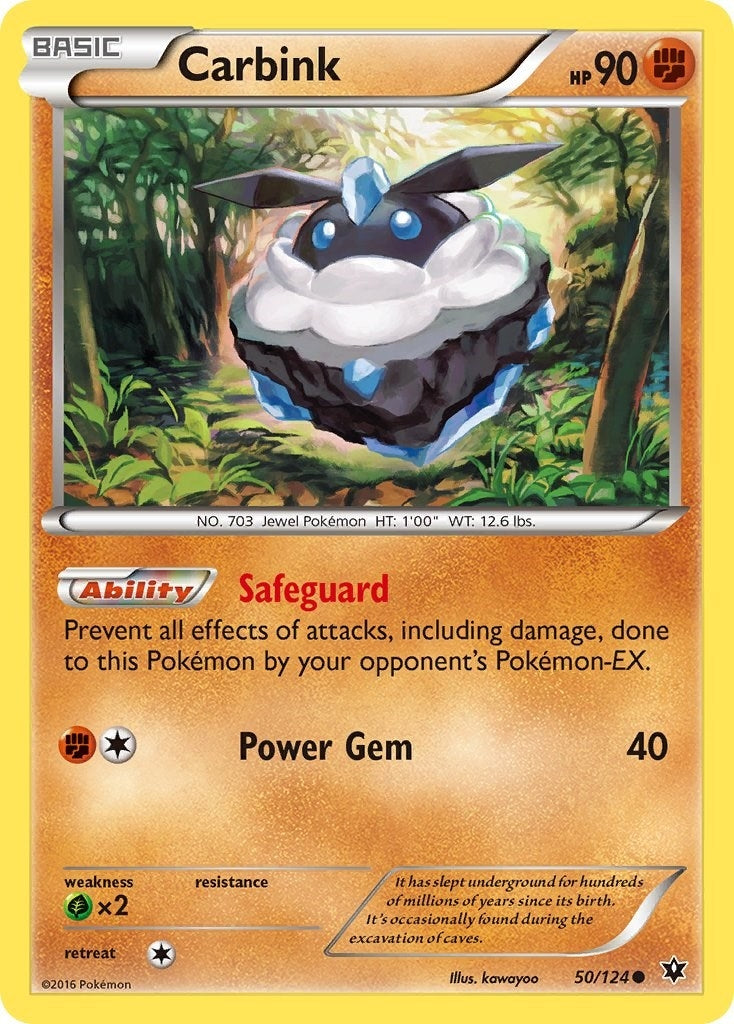 Image for Carbink (50) (50/124) (XY - Fates Collide) (FCO) - Pokemon
