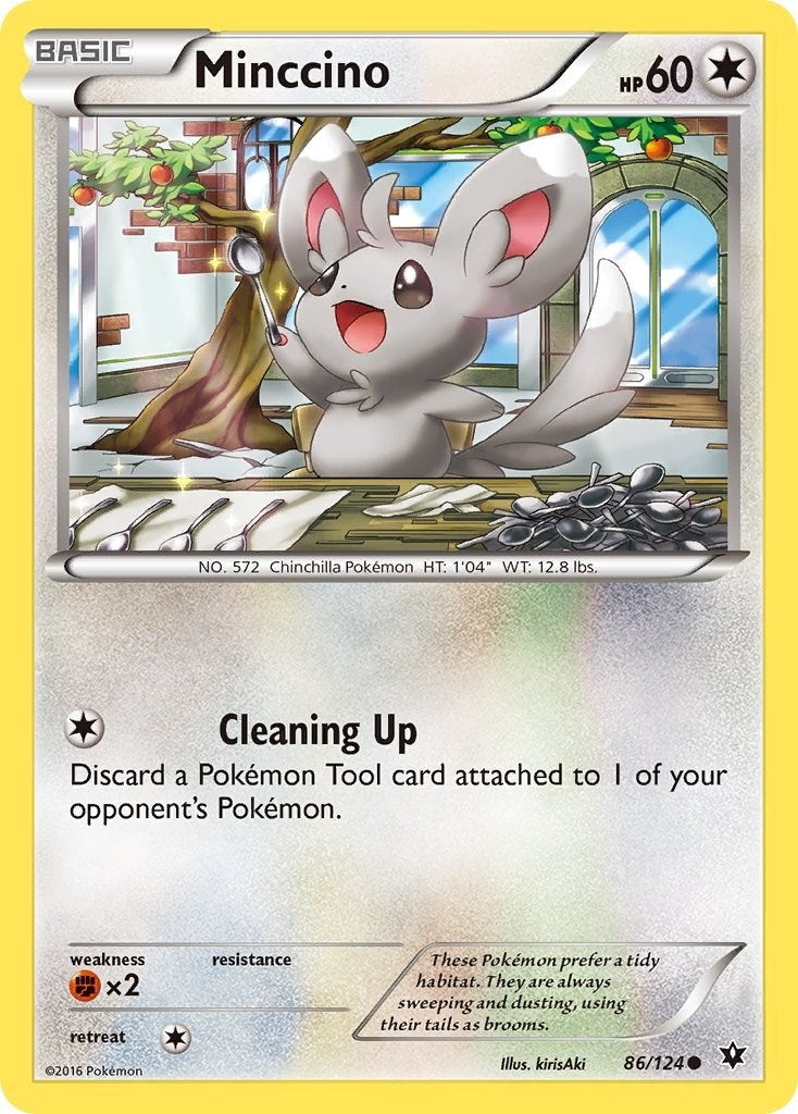 Image for Minccino (86) (86/124) (XY - Fates Collide) (FCO) - Pokemon