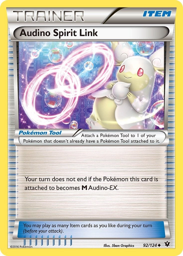 Image for Audino Spirit Link (92/124) (XY - Fates Collide) (FCO) - Pokemon