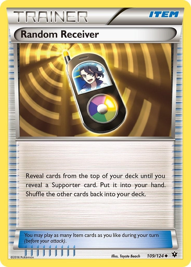 Image for Random Receiver (109/124) (XY - Fates Collide) (FCO) - Pokemon
